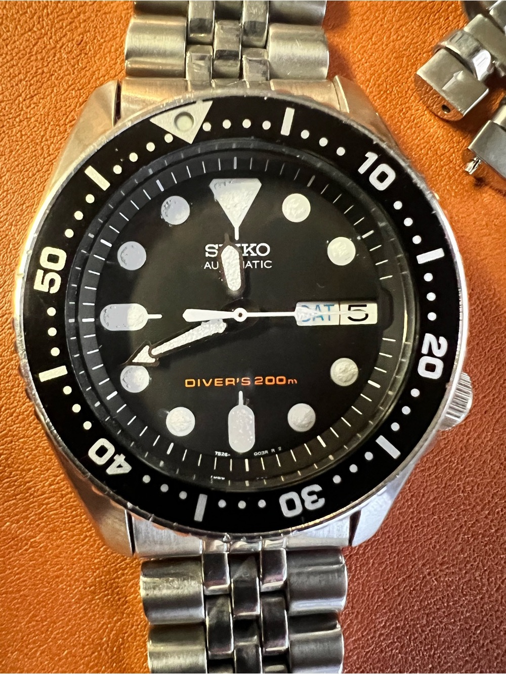 Seiko April 2017 SKX013 Automatic Diver 38mm Watch 7S26-0030 Late Production